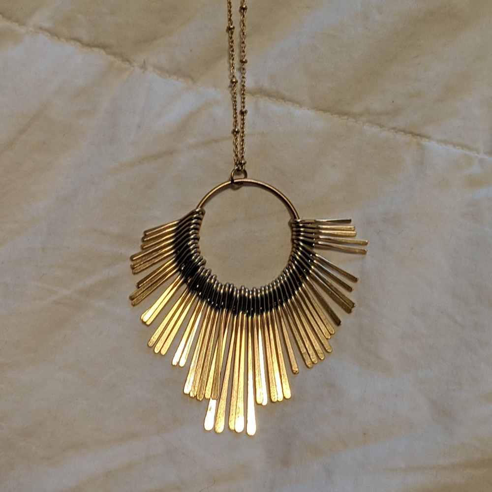 Gold necklace